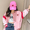8Pcs 3 Style Heart Handmade Appliques PATC-FG0001-71-5