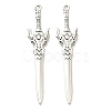 Tibetan Style Alloy Big Pendants FIND-G078-32A-AS-1