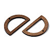Walnut Wood Pendants WOOD-S054-43-3