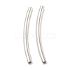 925 Sterling Silver Tube Beads STER-D035-12S-04-1