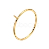 1/20 Yellow Gold Filled Stackable Rings Settings with Peg KK-Z116-01G-04-2
