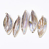 Natural Freshwater Shell Big Pendants X-SHEL-R048-09-1
