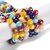Glass Beads Strands EGLA-A034-M8mm-30-2