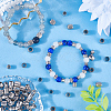 90Pcs 10 Styles 201 Stainless Steel European Beads STAS-PA0001-01-4