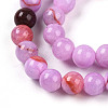 Natural Persian Jade Beads Strands G-A255-A02-04D-3
