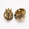 Tibetan Style Alloy Beads PALLOY-F200-08AG-2