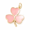 Brass Enamel Pendants KK-P217-03G-2