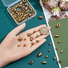100Pcs 10 Styles Tibetan Style Zinc Alloy Beads FIND-SP0005-94-3