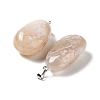Natural Cherry Blossom Agate Pendants G-P525-01P-01-2