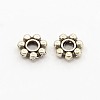 Tibetan Style Alloy Spacer Beads TIBEB-S039-024AS-NR-2