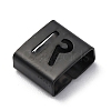Ion Plating(IP) 304 Stainless Steel Square Slide Charms STAS-L132-07R-B-2