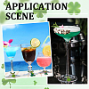 20Pcs 10 Styles Saint Patrick's Day Alloy Enamel  Charm Wine Glass Charms AJEW-SC00046-4