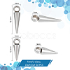 40Pcs 2 Style Stainless Steel Pendants STAS-UN0052-79-3