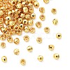 SHEGRACE Brass Round Beads XGRPCU814-290G-1