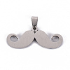 201 Stainless Steel Enamel Pendants STAS-S110-075L-2