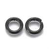 304 Stainless Steel Spring Gate Rings STAS-D070-01B-1-1