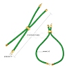 Nylon Twisted Cord Bracelet Making MAK-M025-2