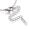 304 Stainless Steel Pendant Necklaces NJEW-P206-20P-2