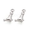 304 Stainless Steel Charms STAS-T067-89P-1