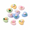 Opaque Resin Cabochons X-CRES-A050-16-1