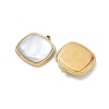Natural Freshwater Shell Pendants SA-CBA11D7-14A-G-2