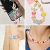 50Pcs 2 Styles UV Plating Acrylic Beads MACR-CJ0002-16-7