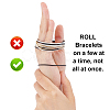48 Strands 4 Style Spring Bracelets TWIR-BC0001-49-3
