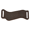Wave Shaped Cowhide Knife Sheaths AJEW-WH0314-618-1