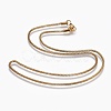 304 Stainless Steel Mesh Chain Necklaces NJEW-L167-03C-G-2