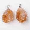 Natural Citrine Pendants G-G884-A01-1