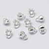 Sterling Silver Bead Tips Knot Covers X-STER-K171-48S-2