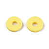 Handmade Polymer Clay Beads X-CLAY-Q251-6.0mm-109-3