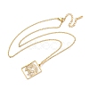 304 Stainless Steel Necklace LS-NJEW-D330-01G-05-2