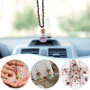 18Pcs 9 Color Transparent Glass Wish Bottle Pendants GLAA-BC0001-28-6