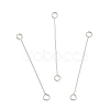 Non-Tarnish 316 Surgical Stainless Steel Eye Pins X-STAS-P277-A04-P-1