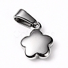 Tarnish Resistant 304 Stainless Steel Pendants STAS-I127-005P-1