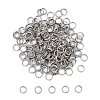 Tarnish Resistant 304 Stainless Steel Split Rings STAS-E010-5x1mm-2-1