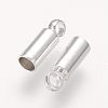 Brass Cord Ends KK-H731-S-NF-2