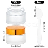 DIY Glass Refillable Cream Bottle Kits DIY-BC0004-04C-2
