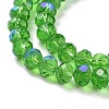 Electroplate Glass Beads Strands LS-EGLA-A034-T3mm-L08-3