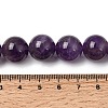 Natural Chevron Amethyst Beads Strands X-G-S033-6