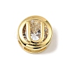 Brass Micro Pave Cubic Zirconia Multi-Strand Links KK-C111-01G-U-1