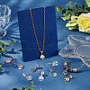 20pcs 10 Style Alloy & Brass European Dangle Charms MPDL-PH0001-14-5