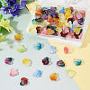 90Pcs 9 Colors Handmade Lampwork Beads LAMP-TA0002-40-5