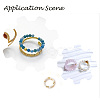 5Pcs Brass Memory Wire for Rings FIND-NH0001-14G-2