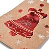 Christmas Theme Hot Stamping Rectangle Paper Bags CARB-F011-02C-4