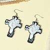 304 Stainless Steel Dangle Earrings EJEW-FS00005-2