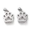 Non-Tarnish 304 Stainless Steel Pendants STAS-F253-11P-1