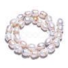 Natural Cultured Freshwater Pearl Beads Strands PEAR-N012-10E-4