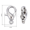 Zinc Alloy Lobster Claw Clasps E103-3